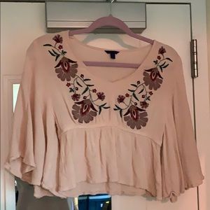 Aeropostale Pink Blouse S